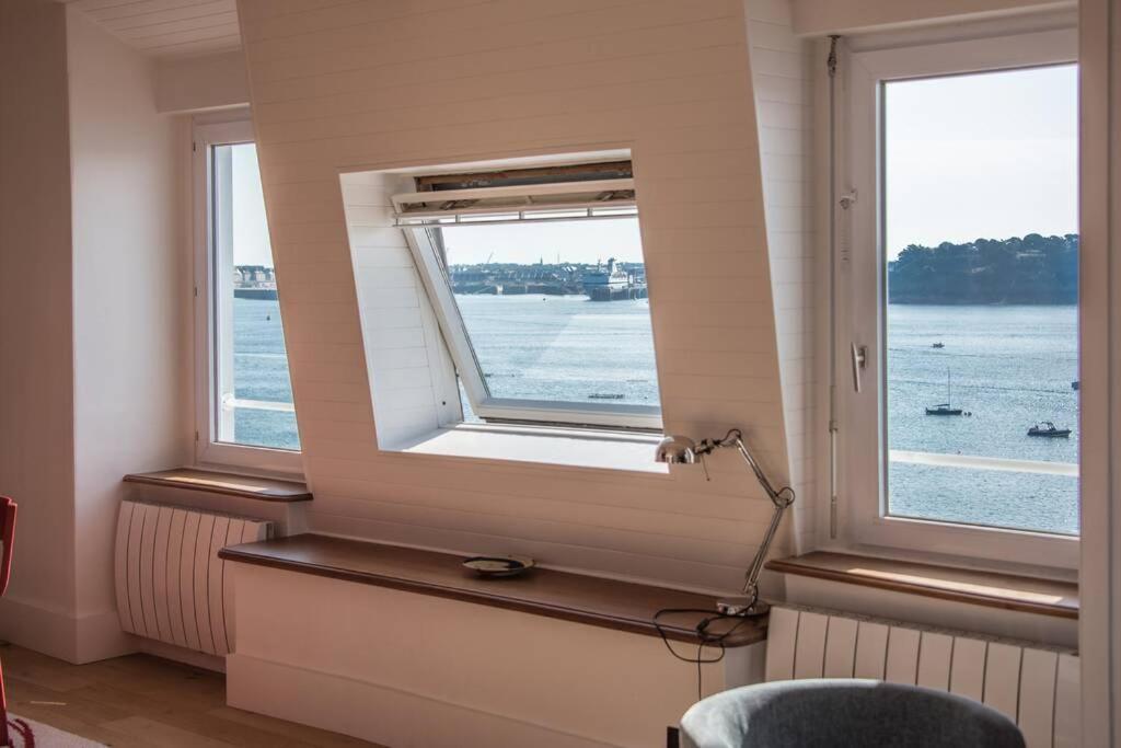 Dinard, Tres Bel Appartement***** Avec Vue Sur Mer 외부 사진